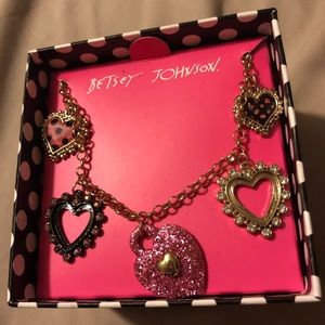 Betsey Johnson charm bracelet